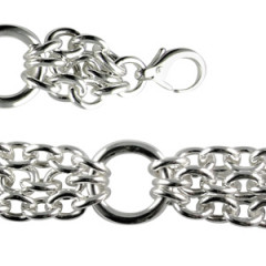 Bracelet Argent ACOTZ 3 rangs                   