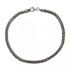 Bracelet Argent GRAPHIT Palmier 21cm