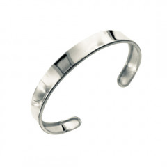 Bracelet Argent Jonc PLAK CEINTRE- 8mm