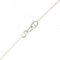 Bracelet Argent LA MER Marine triple / Mini jaseron 18+2,5cm