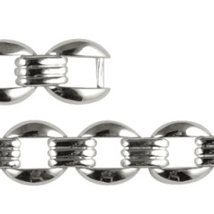 Bracelet Argent MAILLE OVE MASS/INTER STRIE       