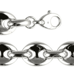 Bracelet Argent "MARINA" 4 MOTIFS               