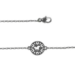 Bracelet Argent NILA EQUI LASA tout Argent
