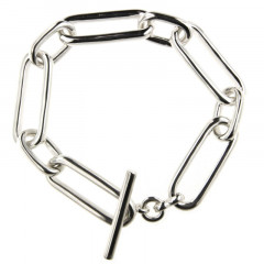 Bracelet Argent OTO TGM  OVAL4 - 21cm
