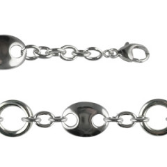 Bracelet Argent "SENIX" Marine ronde PM 2 ANX   