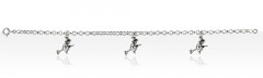 Bracelet Argent "SORGINA" 3 PP VOLUME           