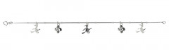 Bracelet Argent "SORGINA" QDR/3 PP-2CB          