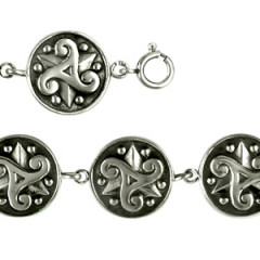 Bracelet Argent TRISKELL MASSIF                   