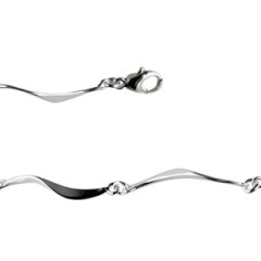 Bracelet Argent VRILLE BOMBEE                     