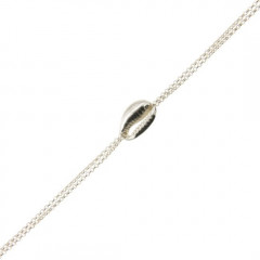 Bracelet coquillage CAURI Argent LA MER