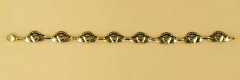 Bracelet Plaqué Or 8 MOTIFS SIGNE DE FOI PM     