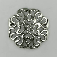 Broche Argent SERPENT RONDE                       