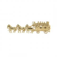 Broche Plaqué Or EQUIPAGE                       