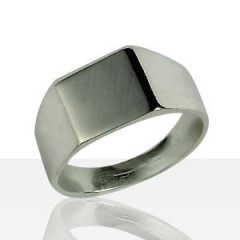 Chevalière Argent CARREE PM                       