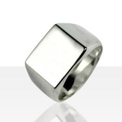 Chevalière Argent CARREE MM                       