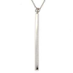 Collier Argent KOBE - 42cm