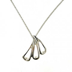Collier Argent PALMY TRI - 45cm