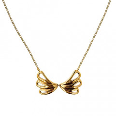 Collier plaqué Or PALMY TRI PM- Duo - 40cm