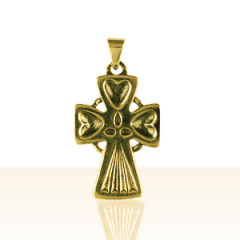 Croix Plaqué Or "DA VIKEN"                      