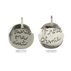 Médaille Argent "GRAFFITI" MM SUERTE ONA DUT    
