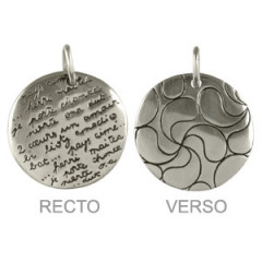 Médaille Argent GRAFFITI GM CROIX BASQUE        