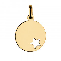 Médaille Or 375°°° ETOILE AJOUREE