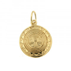 Médaille Plaqué Or HIBOU                        