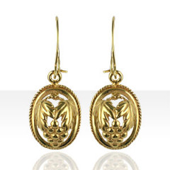 Pendants Plaqué Or GRAPPE PM/ENT                