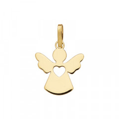 Pendentif ANGE COEUR Or 375°°°