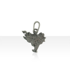Pendentif Argent CARTE PAYS BASQUE MINI                
