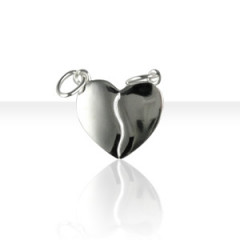 Pendentif Argent COEUR A BRISER                        