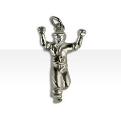 Pendentif Argent DANSEUR FANDANGO                      