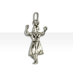 Pendentif Argent DANSEUSE FANDANGO                     