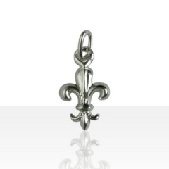 Pendentif Argent FLEUR DE LYS                          