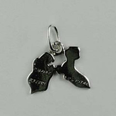 Pendentif Argent GUADELOUPE PM                    