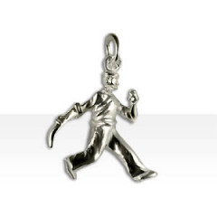 Pendentif Argent JOUEUR DE CHISTERA                    