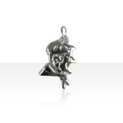 Pendentif Argent TETE BASQUE                           