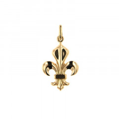 Pendentif Or FLEUR DE LYS 4