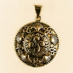 Pendentif Plaqué Or COQUILLES/SUERTE ONA DUT    