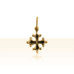Pendentif Plaqué Or CROIX OCCITANE EVIDEE 2          