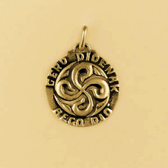 Pendentif Plaqué Or GERO PM                     