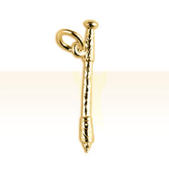 Pendentif Plaqué Or MAKILHA                          