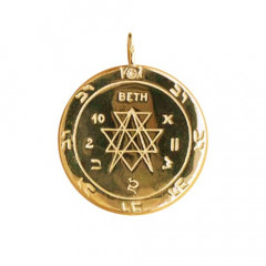 Pentacle Plaqué Or KERSAINT K9                  