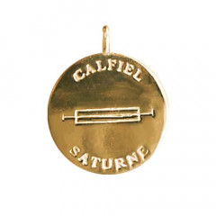 Pentacle Plaqué Or DE SATURNE 65                