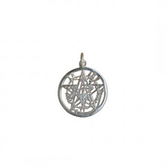 PENTAGRAMME Argent DECOUPE PM 82          