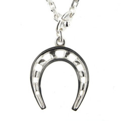 Porte-clés Argent FER A CHEVAL                   