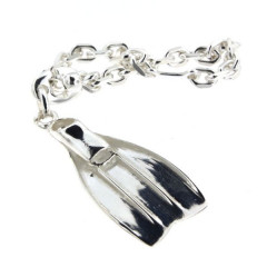 Porte-clés Argent PALME                          
