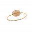 Bague fil pierre de soleil