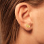 Boucles d 'oreilles CHEVAL enfant fermoir vis