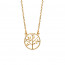 Collier Arbre de vie Plaqué Or - Bijoux femme